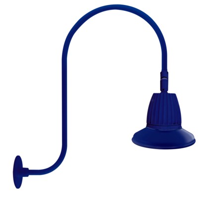 Rab GOOSENECK STYLE3 13W WARM LED 11" ST SHADE SPOT REFL BLUE GN3LED13YSST11BL